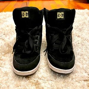 DC hightop sneakers